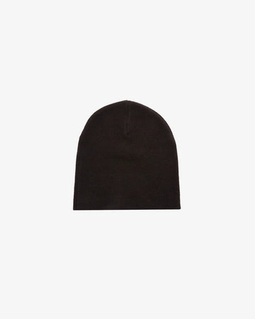 LABEL BEANIE- BLK