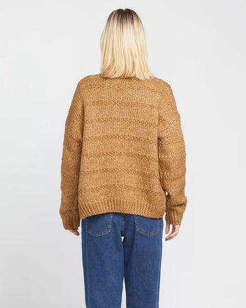 DESERTS EDGE CARDIGAN - VINTAGE BROWN