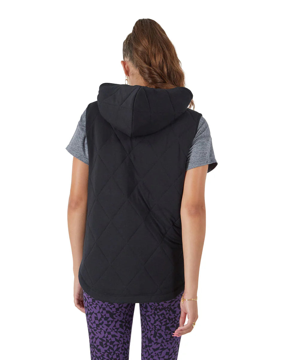 QUILTED KEY ITEM VEST